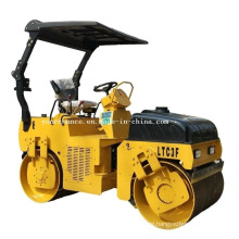 Made in China Road Roller Ltc3f 3tons Mechanical Movement Hydraulic Vibration Double Drums Roller